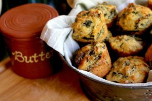 collard cornbread muffins