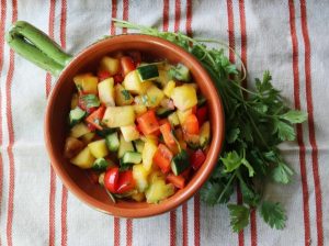 peach salsa