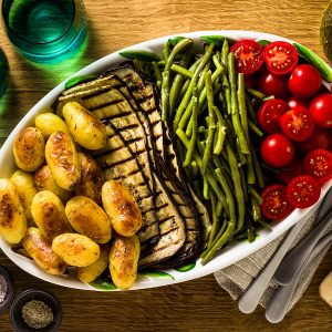 side dish of vegetables