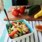 Summer vegetable salad