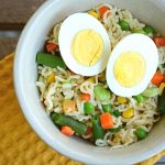 ramen with veggies