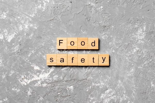 Bigstock food safety word written on wo edits