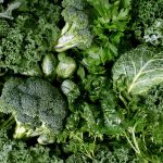 various green vegetables lying next to each other